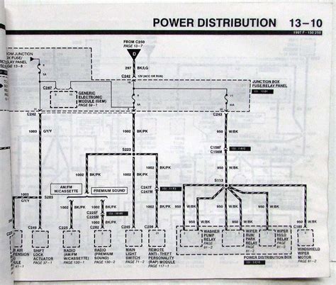 1997 ford f150 power distribution box|97 f150 power box diagram.